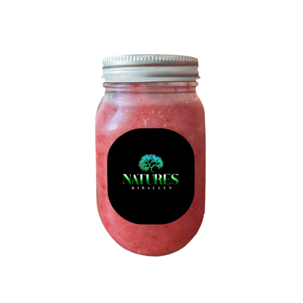 Organic frozen Blueberry Infused Wildcrafted seamoss 16Oz (Beginner Friendly)