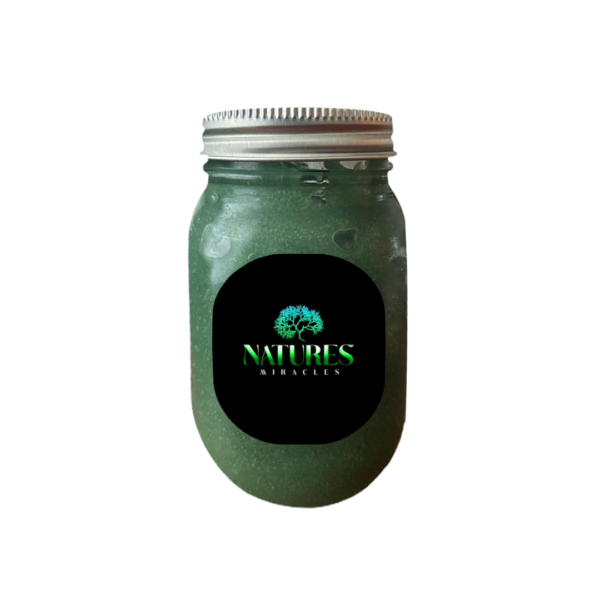 Organic wildcrafted spirulina infused seamoss 16 oz